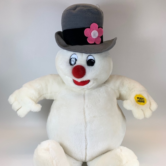 HUGE Jumbo Size 28 Plush Singing Frosty the Snowman Doll by Gemmy HUGE Jumbo Size 28 Plush Singing Frosty the Snowman Doll by Gemmy